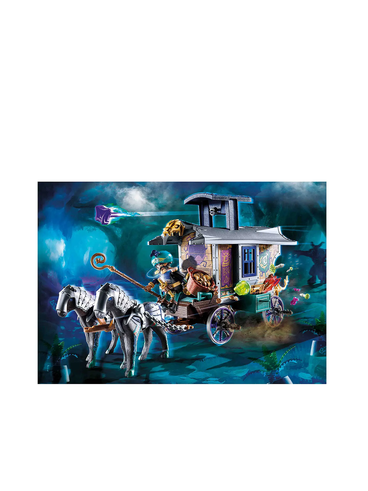 PLAYMOBIL | Novelmore - Violet Vale - Händlerkutsche 70903 | 
